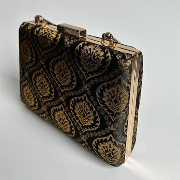 Brocade Silk Chique Clutch