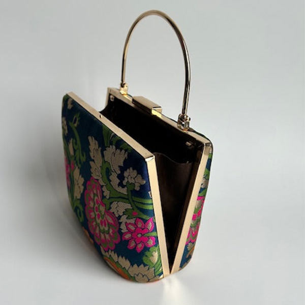 Brocade Silk Chique Clutch