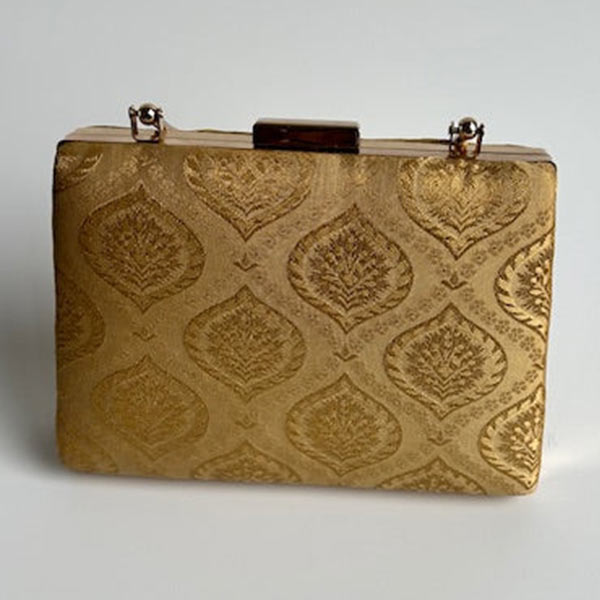 Brocade Silk Chique Clutch