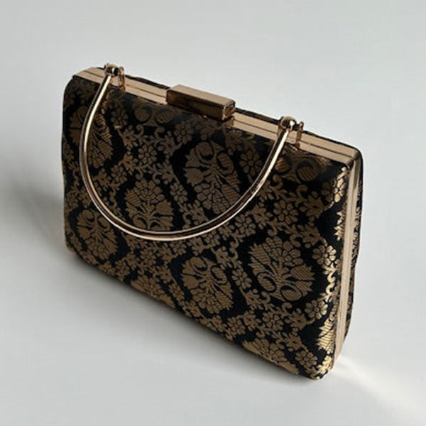 Brocade Silk Chique Clutch