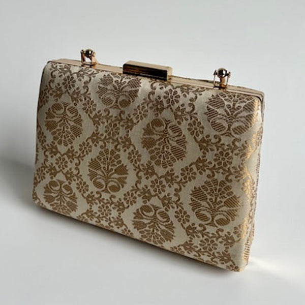 Brocade Silk Chique Clutch