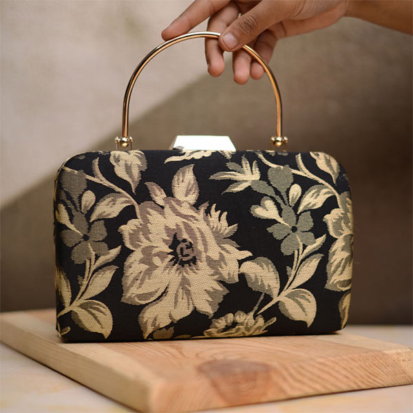 Elite Floral Print Clutches