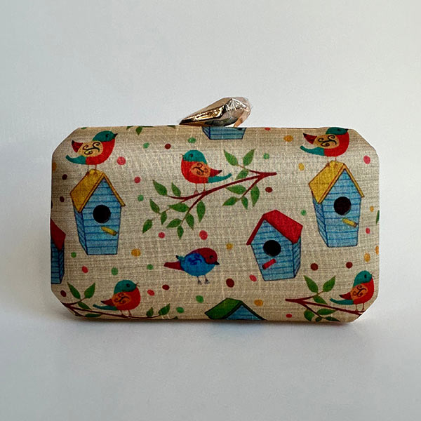 Lock & Feather Clutches